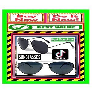 ✅🆕🚨🔴🌸S🌸A🌸L🌸E🌸❗️🔴📢TIK TOK Aviator SUNGLASSES Unisex EYEWEAR🟢BUY NOW❗💸